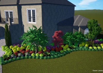 flowerbed 3d design