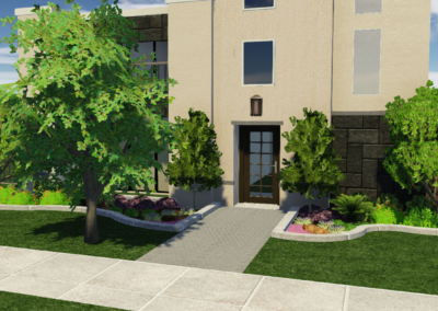 3d frontyard design